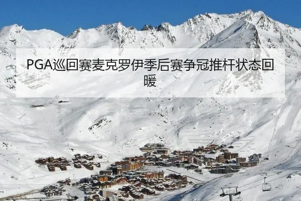 PGA巡回赛麦克罗伊季后赛争冠推杆状态回暖